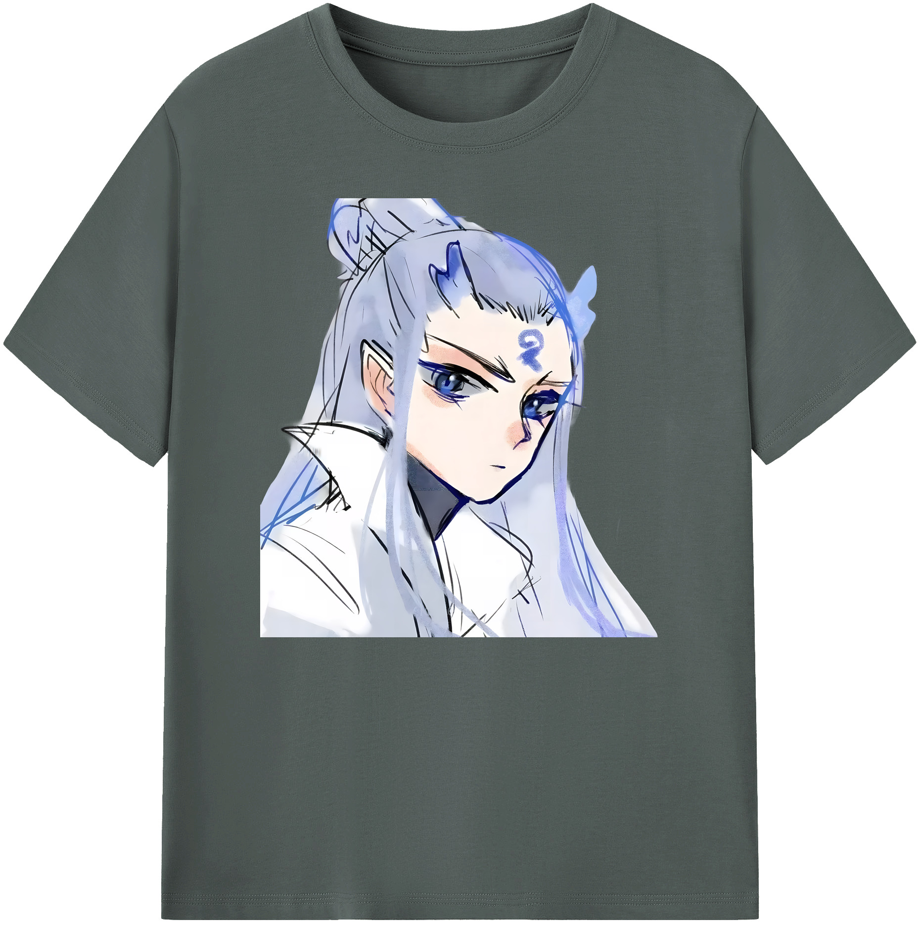（画像用） Ne Zha 2 ナタ 魔童の大暴れ 綿100％ メンズ半袖Tシャツ｜肌触りやわらか＆通気性